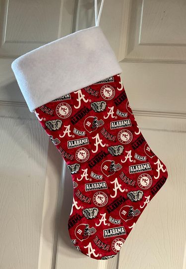 Albm Crimson Tide Christmas Stocking