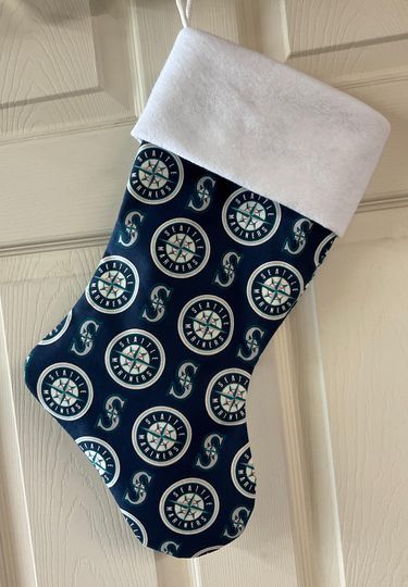 Discover Seattle Mariners Christmas Stocking