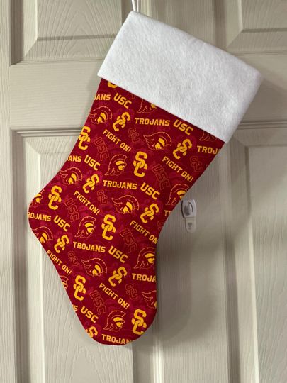 Discover USC Trojans Christmas Stocking
