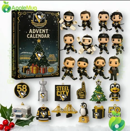 Discover Penguins 58th Anniversary 2D Advent Calendar 2025 Gift For Christmas