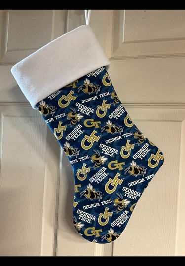 Georgia Tech Christmas Stocking