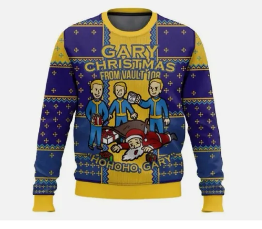 Discover Falllout Gary Ugly Christmas Sweater