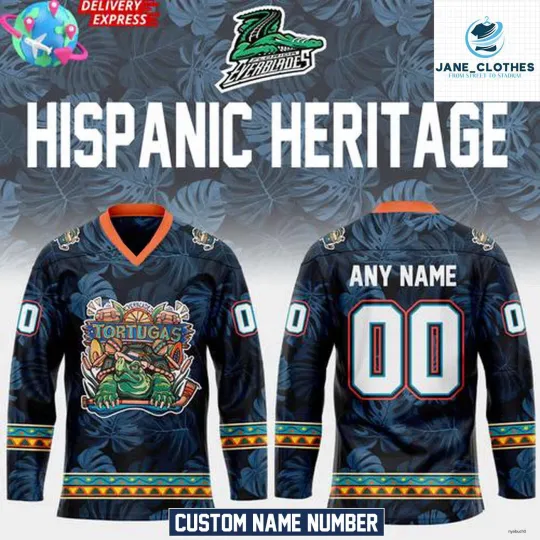 Discover Personalized Florida Everblades Hispanic Heritage 2025 Hockey Jersey