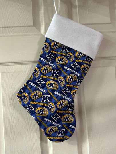 Discover Kent State Christmas Stocking