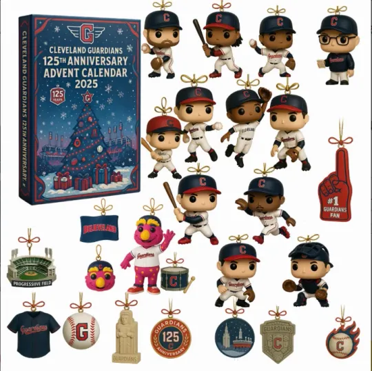 Discover Cleveland Guardian Advent Calendar 2D Gift For Christmas
