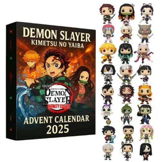 Discover Demon-Slayer Advent Calendar With 24Days Surprise Collectible For Kids 2D