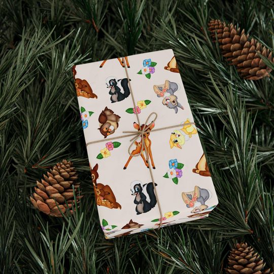 Discover Bambi Wrapping Paper 1pc Roll