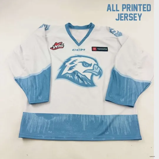 Discover Personalized Portland Winterhawks Hockey Shirt Ice Out White Blue Fan Gear Gift