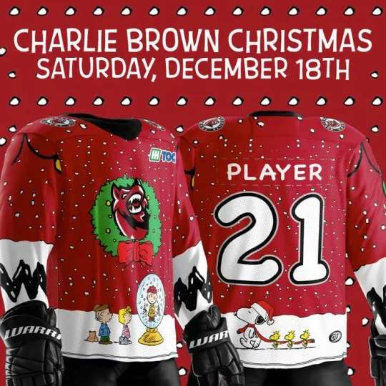 Custom Huntsville Havoc 2025 Men's Hockey Jersey Fan Gift