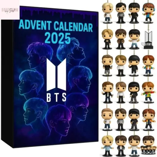 BTS Advent Calendar 2025 Gilf for fan