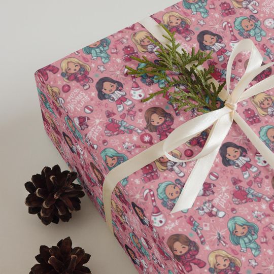 Discover K Pop Theme Christmas Wrapping Paper