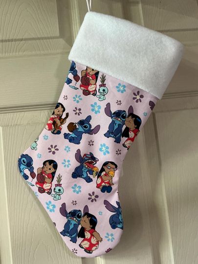 Stitch and Lilo Christmas Stocking