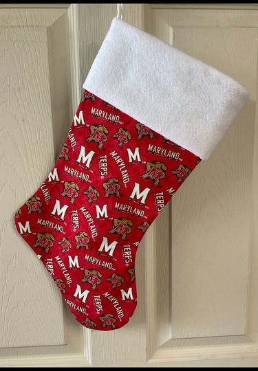 Maryland Terrapins Christmas Stocking