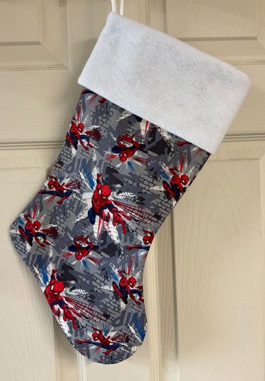 Spider Man Christmas Stocking