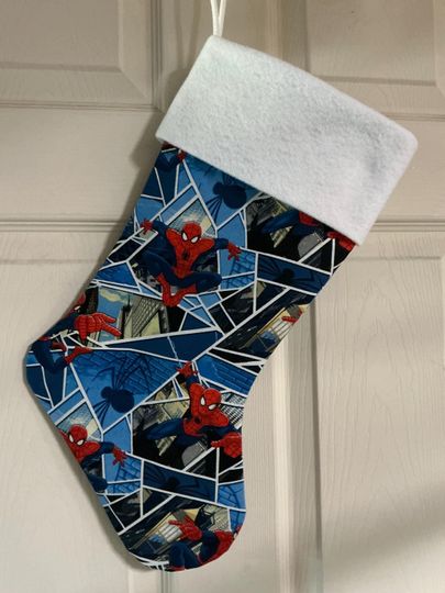 Spider Man Christmas Stocking
