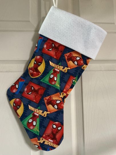Spider Man Christmas Stocking