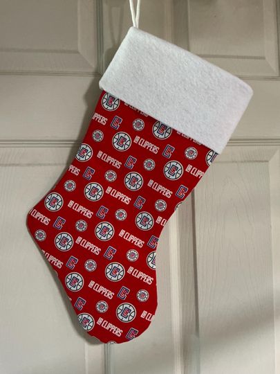Discover LA Clippers Christmas Stocking