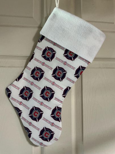 Discover Chicago Fire Christmas Stocking