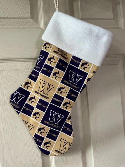 Discover University of Washington Dawgs Christmas Stocking