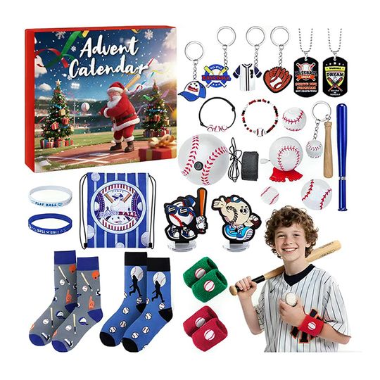 Discover Baseball/Basketball/Rugby Advent Calendar 2025 Christmas Countdown Calendar Holiday Calendar Gift For Teenagers Xmas Gifts Set