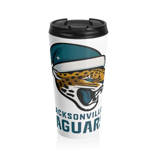 Jacksonville Jaguars Stainless Steel Travel Mug