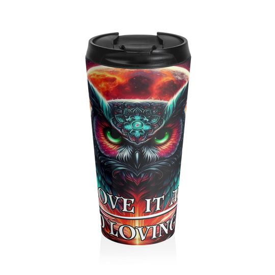 Above it All Stainless Steel Travel Mug