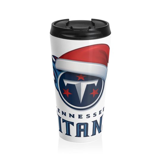 Tennessee Titans Christmas Travel Mug