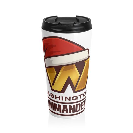 Holiday Themed Stainless Steel Travel Mug