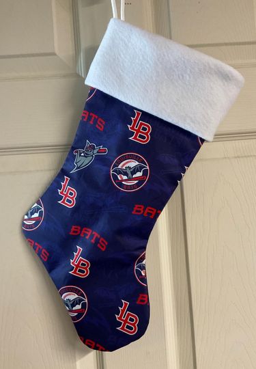 Discover Louisville Bats Christmas Stocking