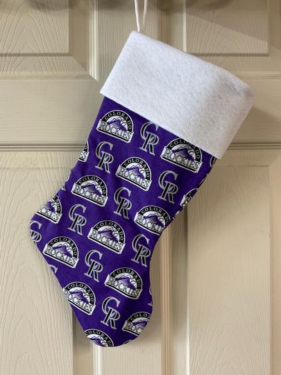 Discover Colorado Rockies Christmas Stocking