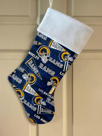 Discover LA Rams Christmas Stocking