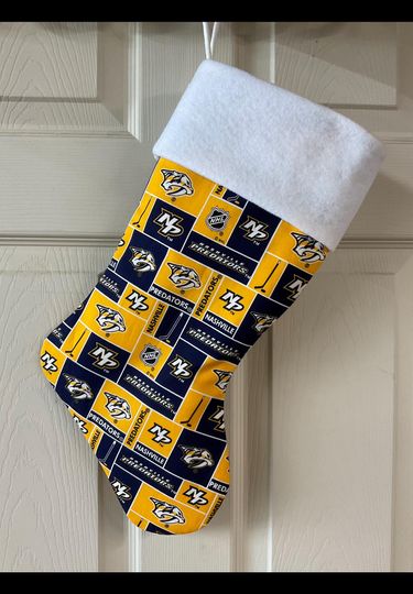 Discover Nashville Predators Christmas Stocking