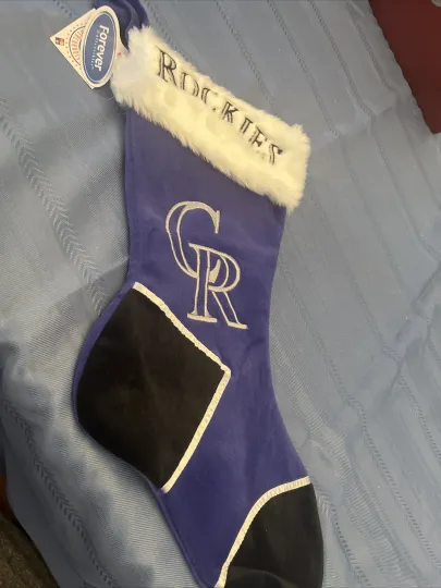 Discover NEW MLB BASEBALL NL WEST CHRISTMAS COLORADO ROCKIES FOREVER COLLECTIBLE STOCKING