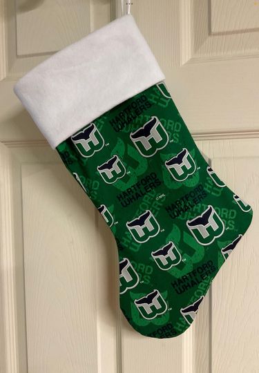 Discover Hartford Whalers Christmas Stocking