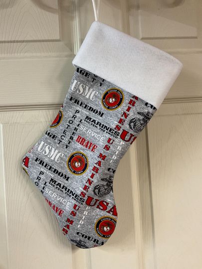 US Marines Christmas Stocking