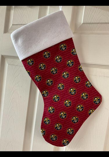Discover Denver Nuggets Christmas Stocking