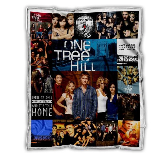 Discover One Tree Hill Fleece Blanket, Vintage Movie Blanket, Movie Throw Blanket, Christmas Gifts 2025, Blanket For Couch Sofa Bed, Family Christmas