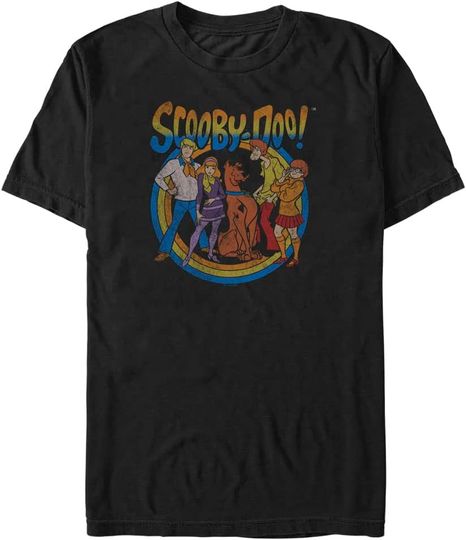 Warner Brothers Scooby-Doo Dark Gang Short Sleeve T-Shirt