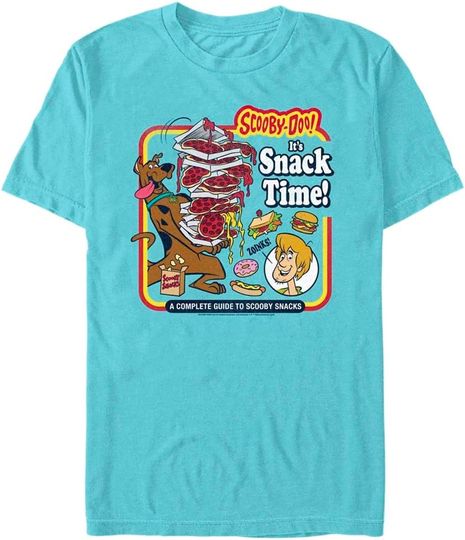 Discover Scooby-Doo Mens Snack Guide Short Sleeve T-Shirt