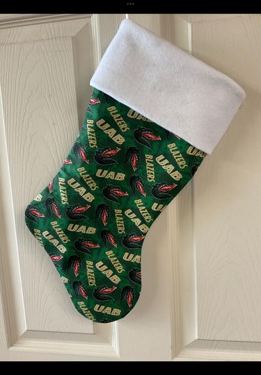 Discover UAB Christmas Stocking