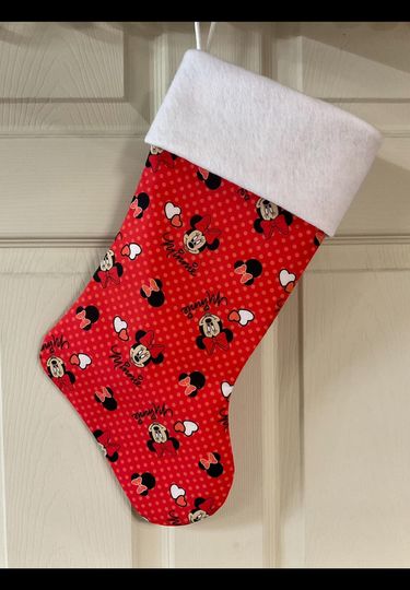 Discover Minnie Christmas Stocking