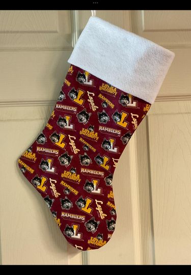 Discover Layola University Christmas Stocking