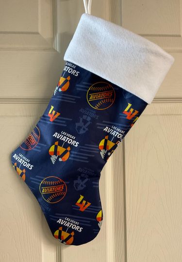 Discover Las Vegas Aviators Christmas Stocking
