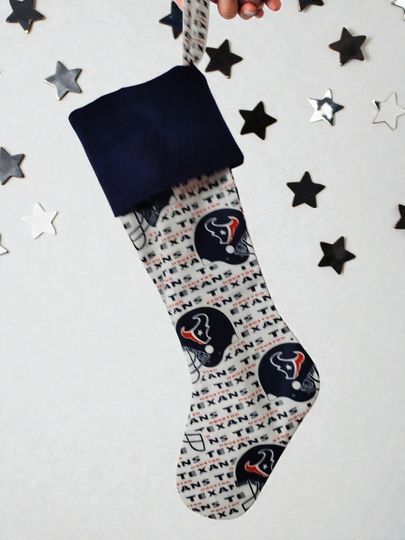 Texas Rangers Football Team Christmas Stocking