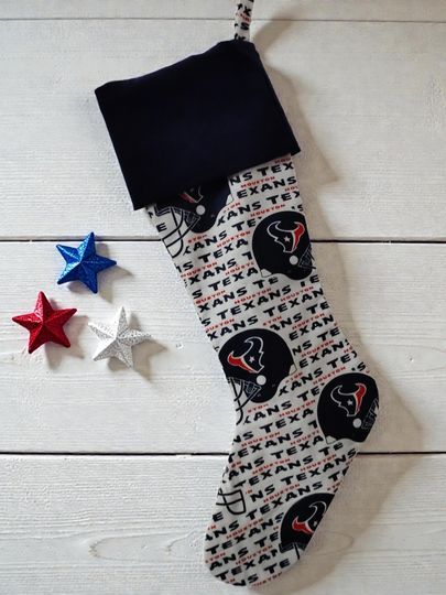 Texas Rangers Football Team Christmas Stocking