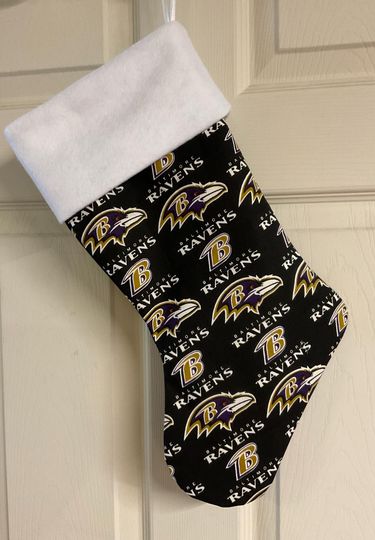 Baltimore Ravens Christmas Stocking