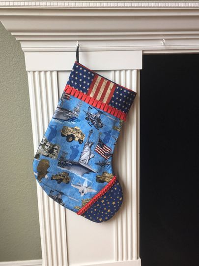 Discover Military Christmas stocking. Marine Stocking, Airforce Stocking, Navy Stocking, Army stockings, Coast Guard Stockings