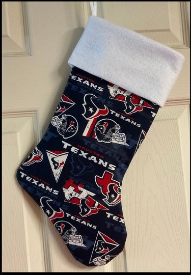 Discover Houston Texan Christmas Stocking