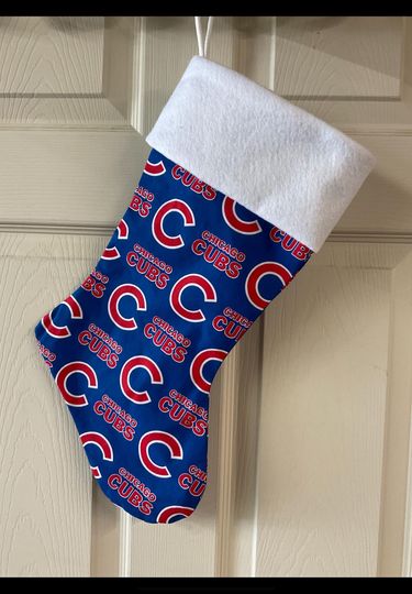 Chicago Cubs Christmas Stocking