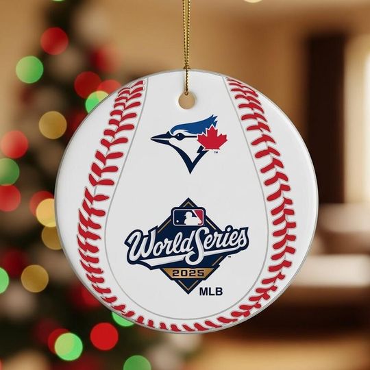 Discover Blue Jays Ornament, Baseball Ornament, Blue Jays Christmas Ornament, Champion Gift For Ornaments Decor, 2025 Champion Decor